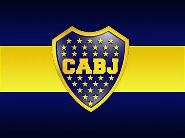 Colorear Pintar: Bandera con Escudo del Club Atlético Boca Juniors