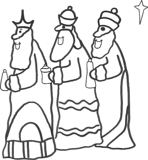 Colorear a los Reyes magos | Manualidades InfantilesManualidades ...