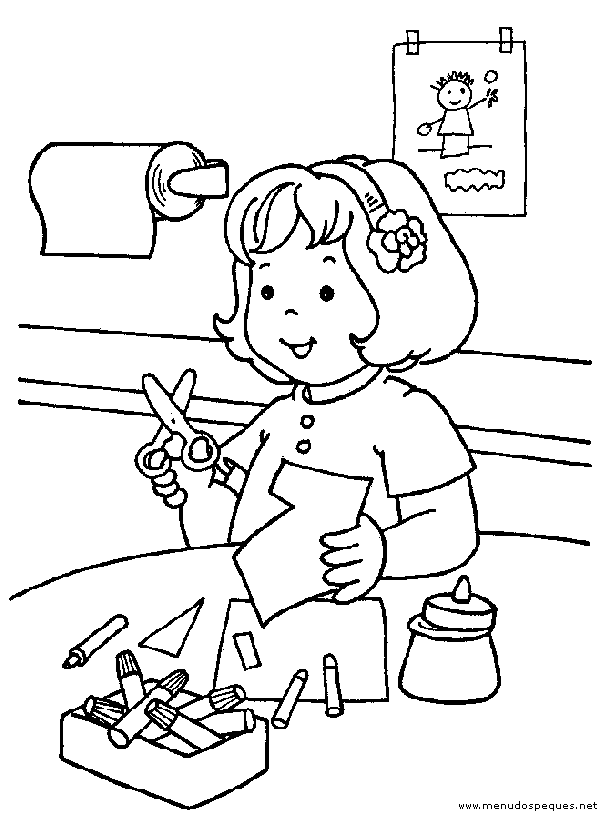 Colorear Vuelta al Cole 10