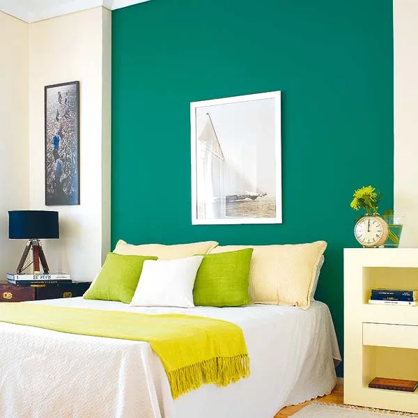 Colores para Decorar: Con que colores combina pared verde en ...