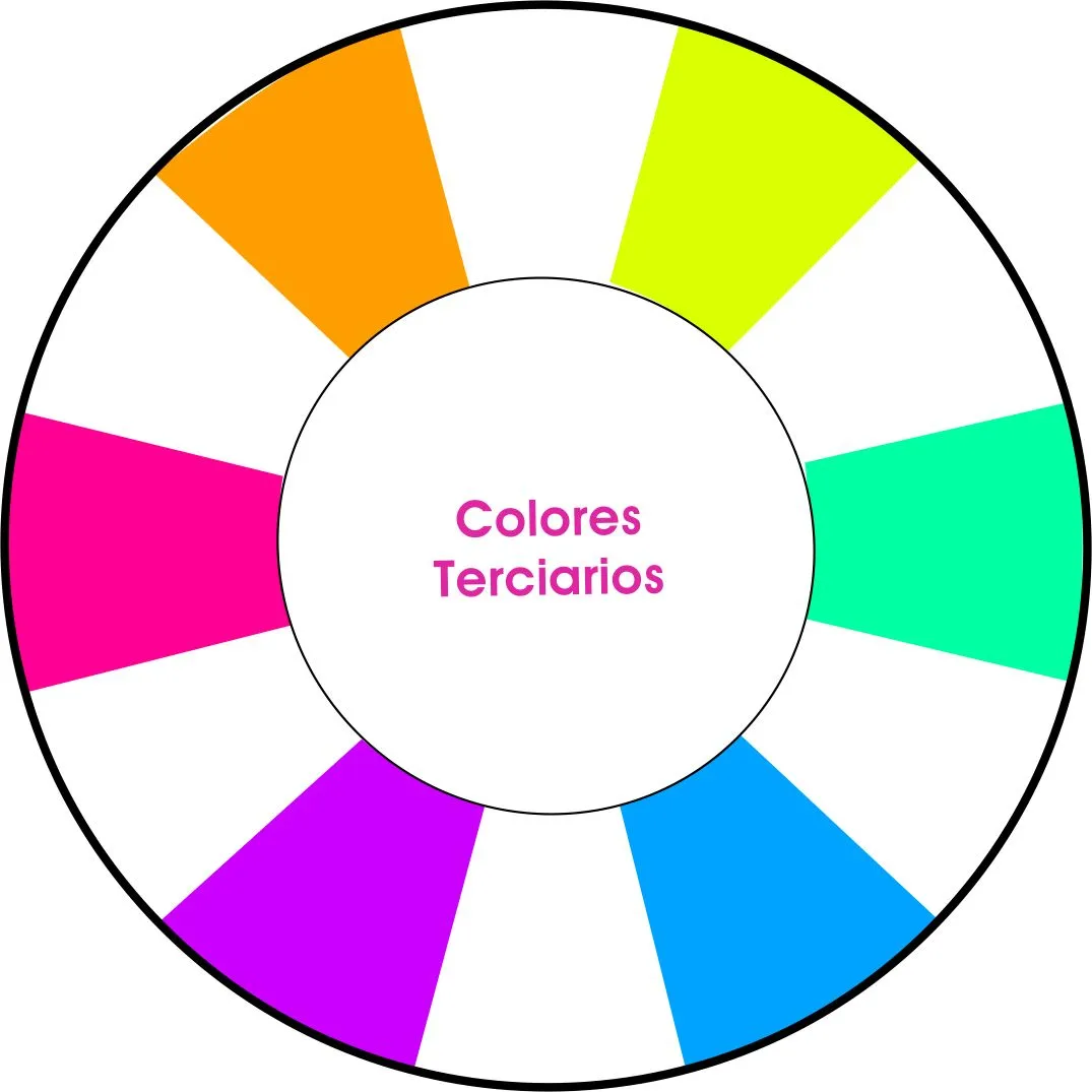 colores terciarios Colouring Pages