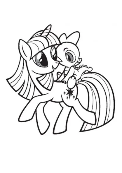 Coloriage My Little Pony 18 - Coloriage My Little Pony - Coloriage ...