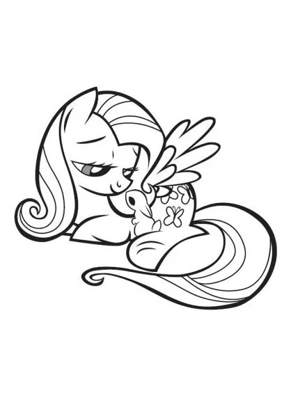 Coloriage My Little Pony 4 - Coloriage My Little Pony - Coloriage ...