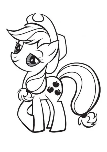 Coloriage My Little Pony 2 - Coloriage My Little Pony - Coloriage ...