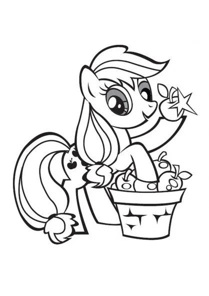 Coloriage My Little Pony 1 - Coloriage My Little Pony - Coloriage ...