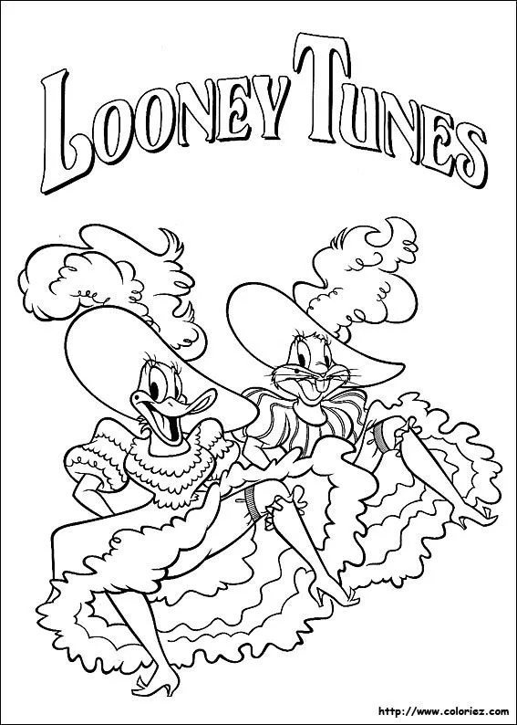 Coloriages des Looney Tunes