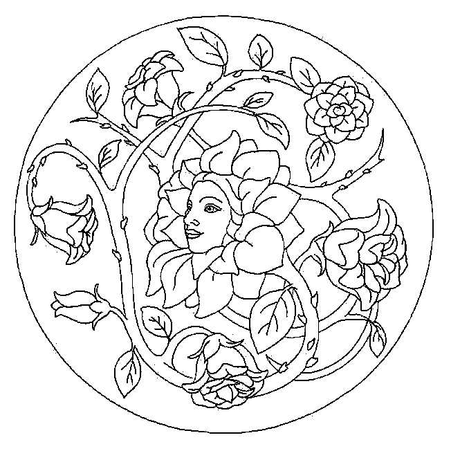 coloriages mandalas