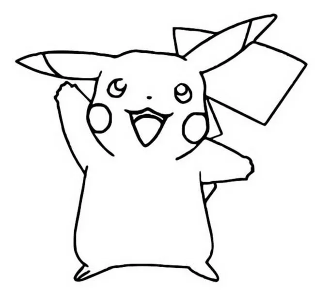 Coloriages Pokemon - Pikachu - Dessins Pokemon