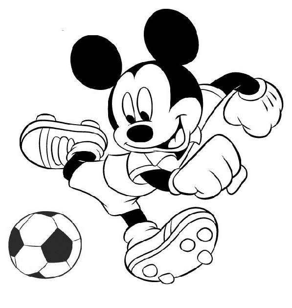 Colorier les dessins de Mickey