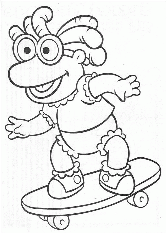 Coloring Page - Muppets baby coloring pages 40