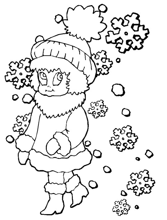 Coloring Page - Winter coloring pages 0