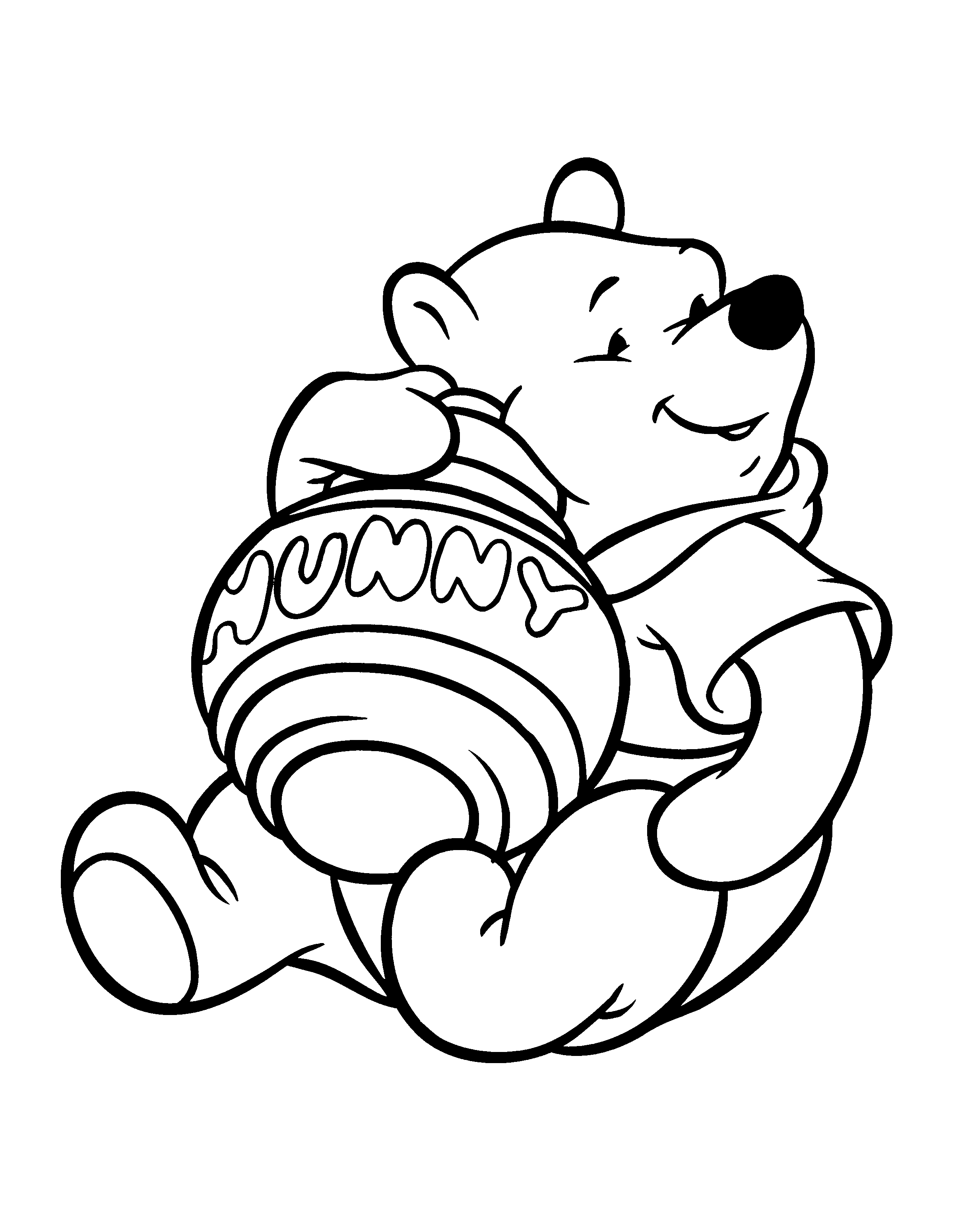 Colouring Pages Of Winnie The Pooh | Search Results | New Calendar ...