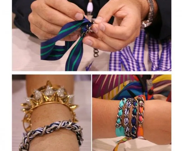 Cóma hacer pulseras de cadena y cintas - Guía de MANUALIDADES