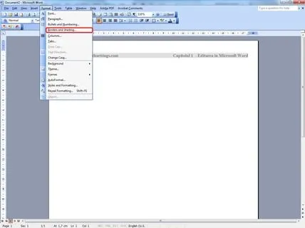 Come modificare un modello di documento con Intestazione e piè di ...