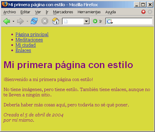 Comenzando con HTML + CSS