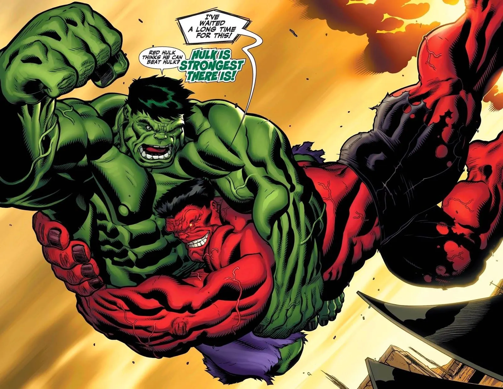 COMICRÍTICO: ORÍGENES ¿Quién es el HULK ROJO? (World War Hulks)