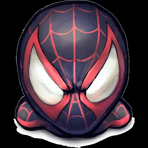 Comics Spiderman Morales Icon | UltraBuuf Iconset | Mattahan