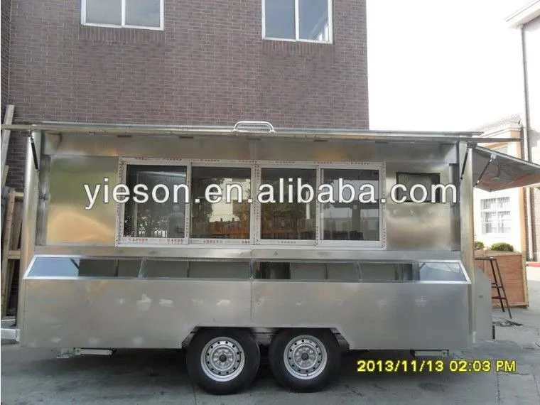 De comida rápida Mobile Kiosk / expendedora carros para la venta ...