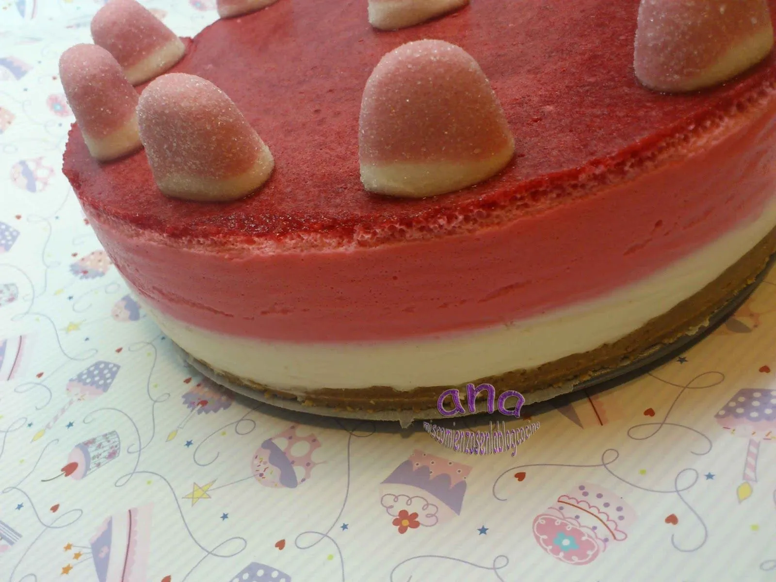 MIS COMIENZOS EN LA BLOG COCINA: TARTA DE PETIT SUISSE