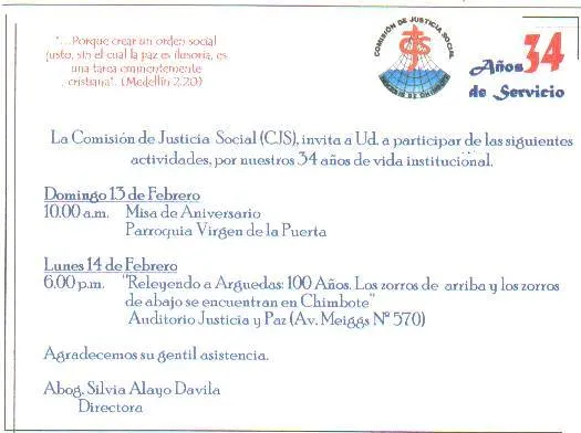 Comisión de Justicia Social: La Comisión de Justicia Social ...