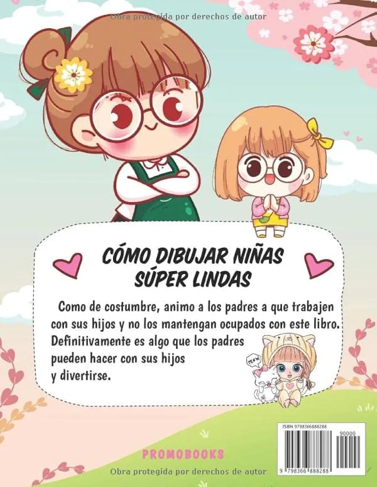 CÓMO DIBUJAR NIÑAS KAWAII: Una guía fácil para dibujar chicas lindas para  niños, adolescentes y adultos. Aprende a dibujar chicas súper lindas, chicas  ... buen regalo para las niñas. (Spanish Edition) :