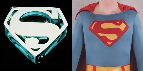 Comparando los escudos de la S en las películas de Superman ...