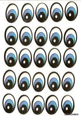 Compartiendo con mis amigas ♥: ♥ Moldes de ojitos