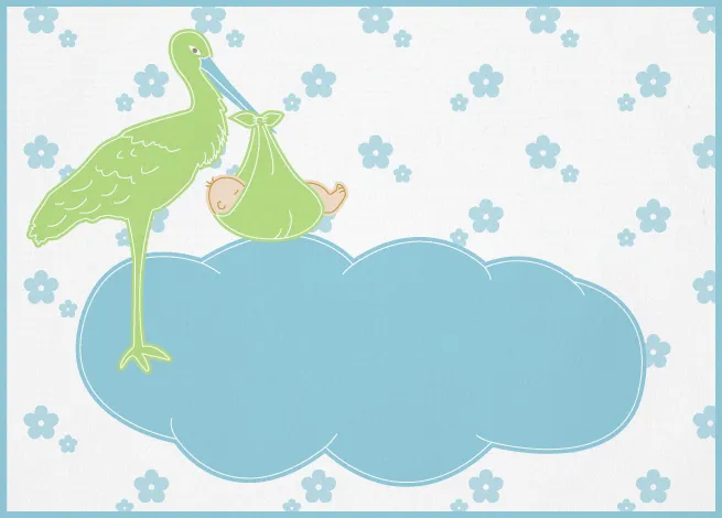 Compartiendo con mis amigas ♥: Tarjetitas de nacimiento