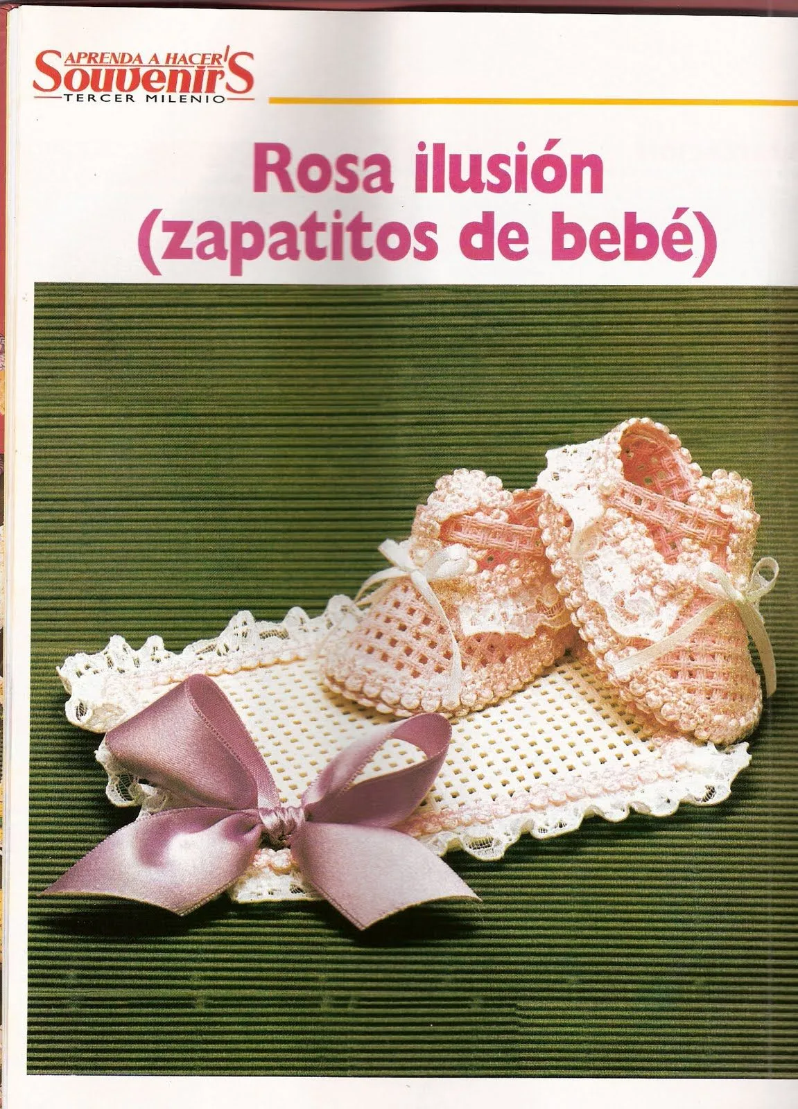 Compartiendo con mis amigas ♥: ♥ Zapatitos de bebé (En panamina )