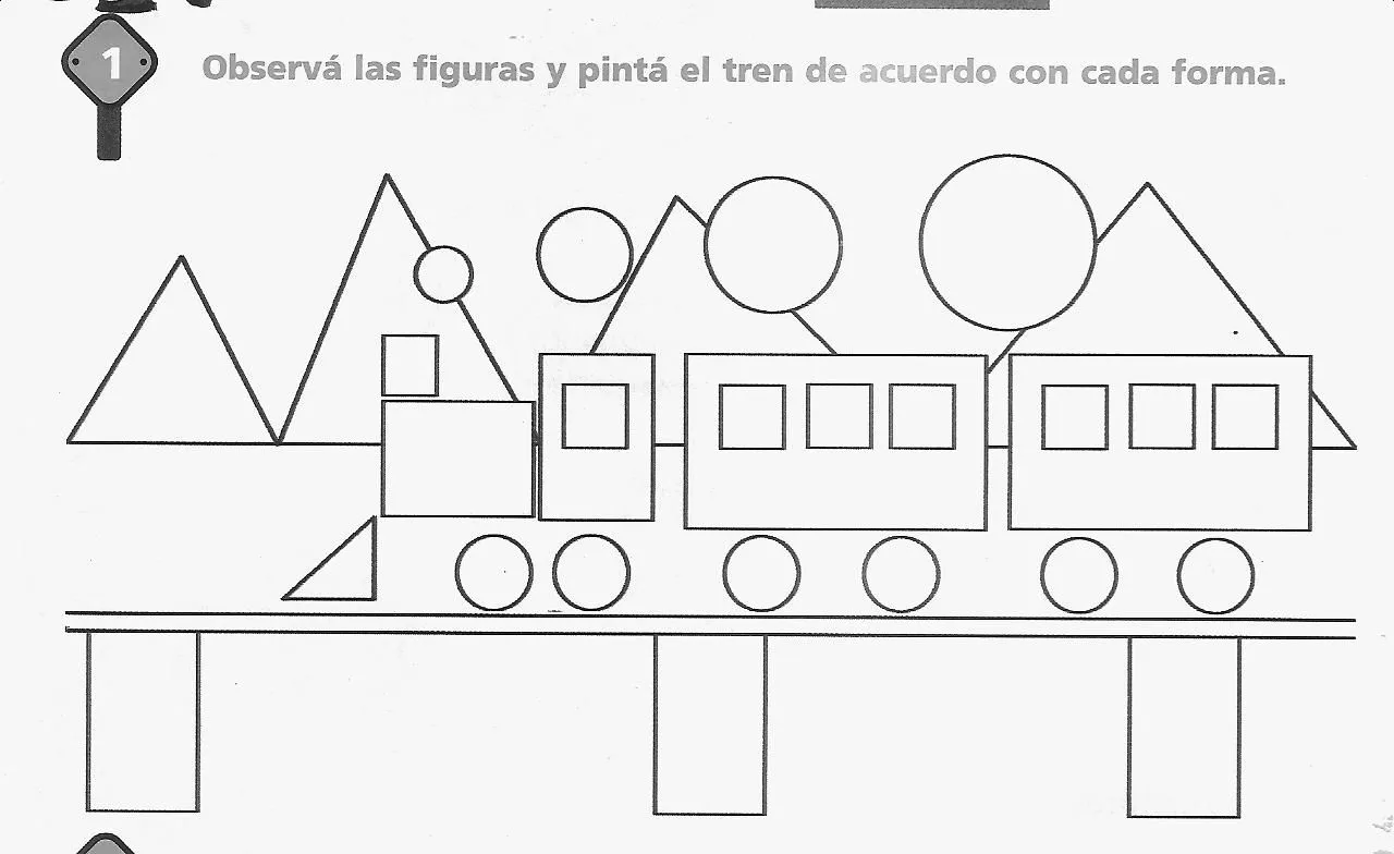 Compartiendo Ideas: Jugamos con figuras geométricas