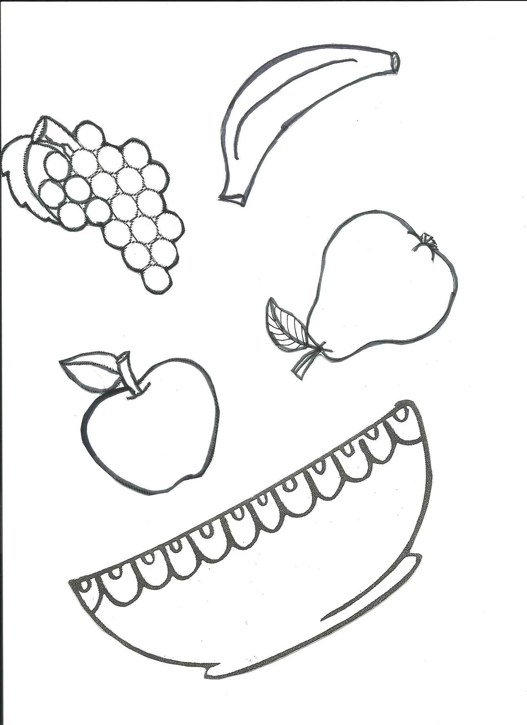 Fruteros en dibujo - Imagui