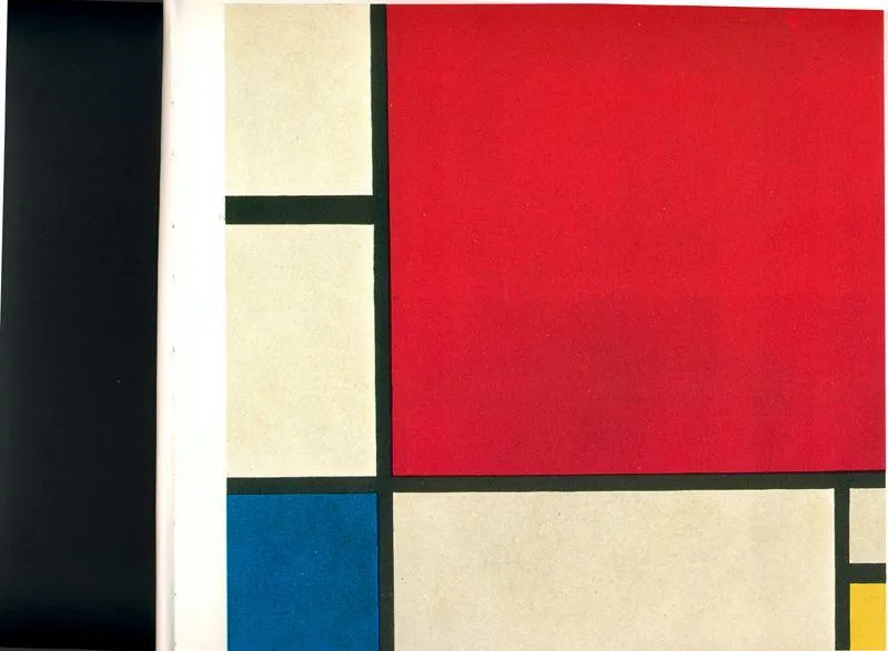 Composición con rojo, azul y amarillo de Piet Mondrian (1872-1944 ...