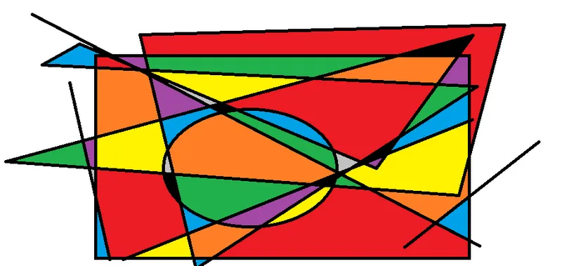 COMPOSICIONES GEOMÉTRICAS CON PAINT | EDUCACIÓN PLÁSTICA Y VISUAL