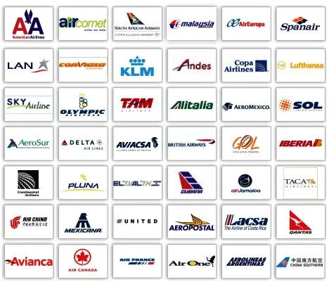 Logotipos lineas aereas - Imagui