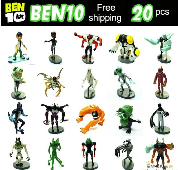 Compra Ben 10 figuras de acción online al por mayor de China ...