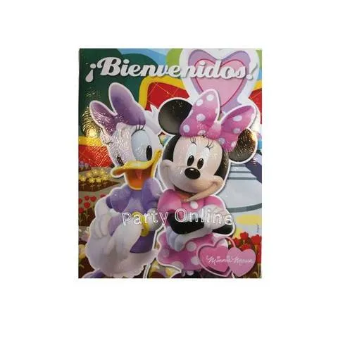 Compra Cartel Bienvenidos! Minnie & Daisy en Party Online