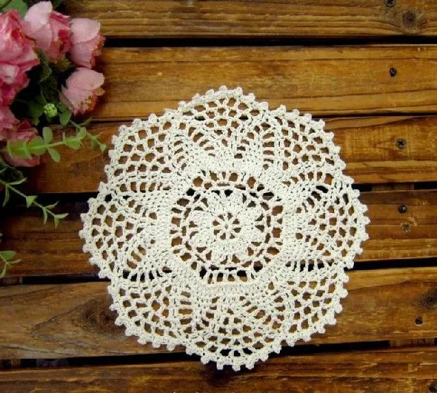 Compra crochet piña tapete online al por mayor de China ...