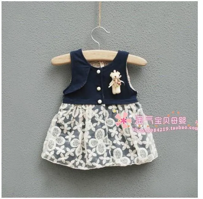 Compra 0 3 meses vestidos de niña online al por mayor de China ...