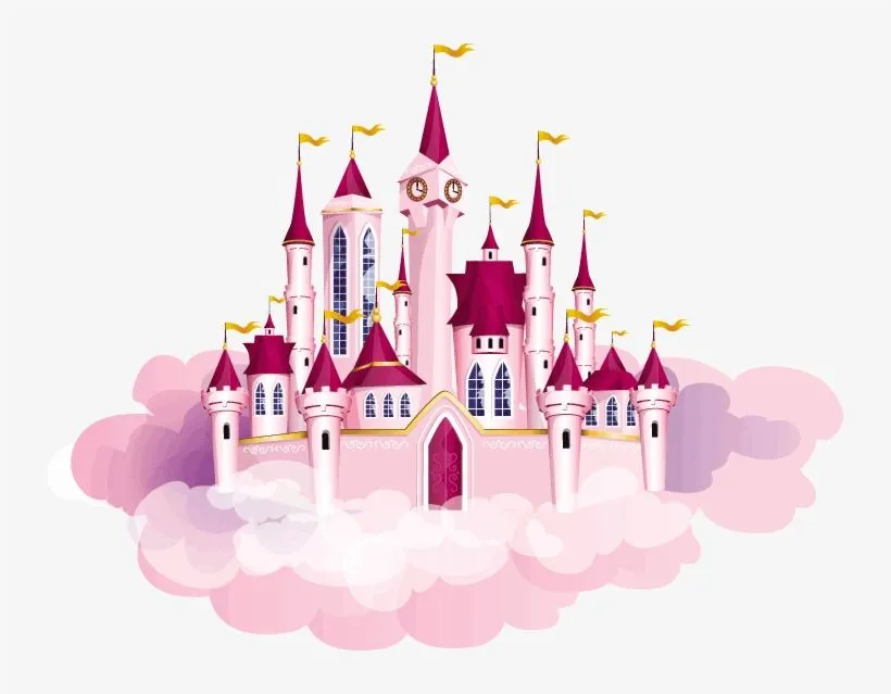 por Qué Comprar Castillo De Princesas - Disney Princess Pink Background PNG  Image | Transparent PNG Free Download on SeekPNG