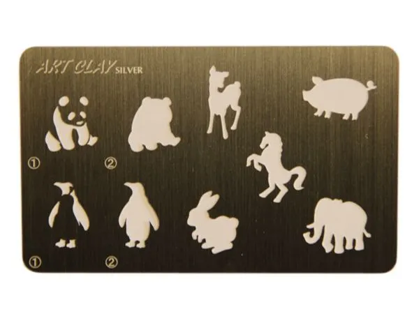 Comprar Stencil de Acero - Animales 2 | Arcilla de Metal | Tienda ...