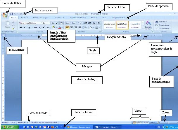 Computación: Procesador de textos