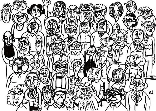 Dibujos para colorear de comunidades - Imagui