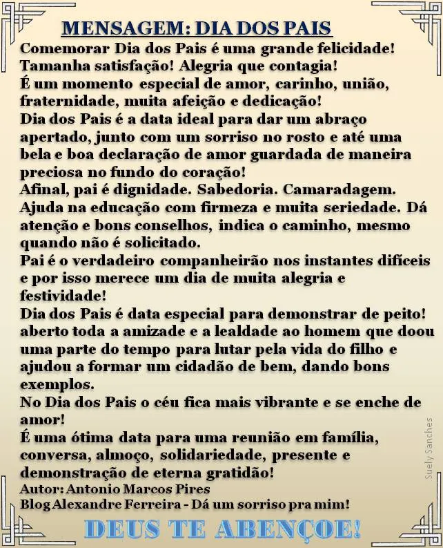 Comunidade Católica Milagre da Vida: MENSAGENS PARA O PAPAI