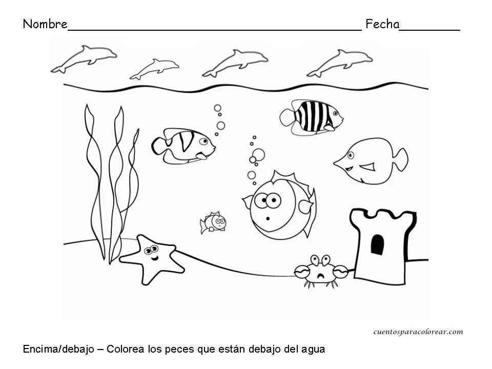 Concepto Cerca Y Lejos Colouring Pages Page 2 Pictures