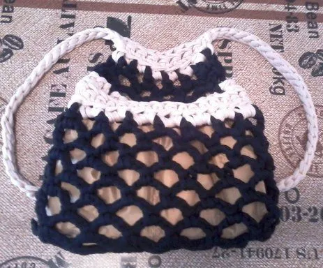 Mochila de trapillo - Imagui