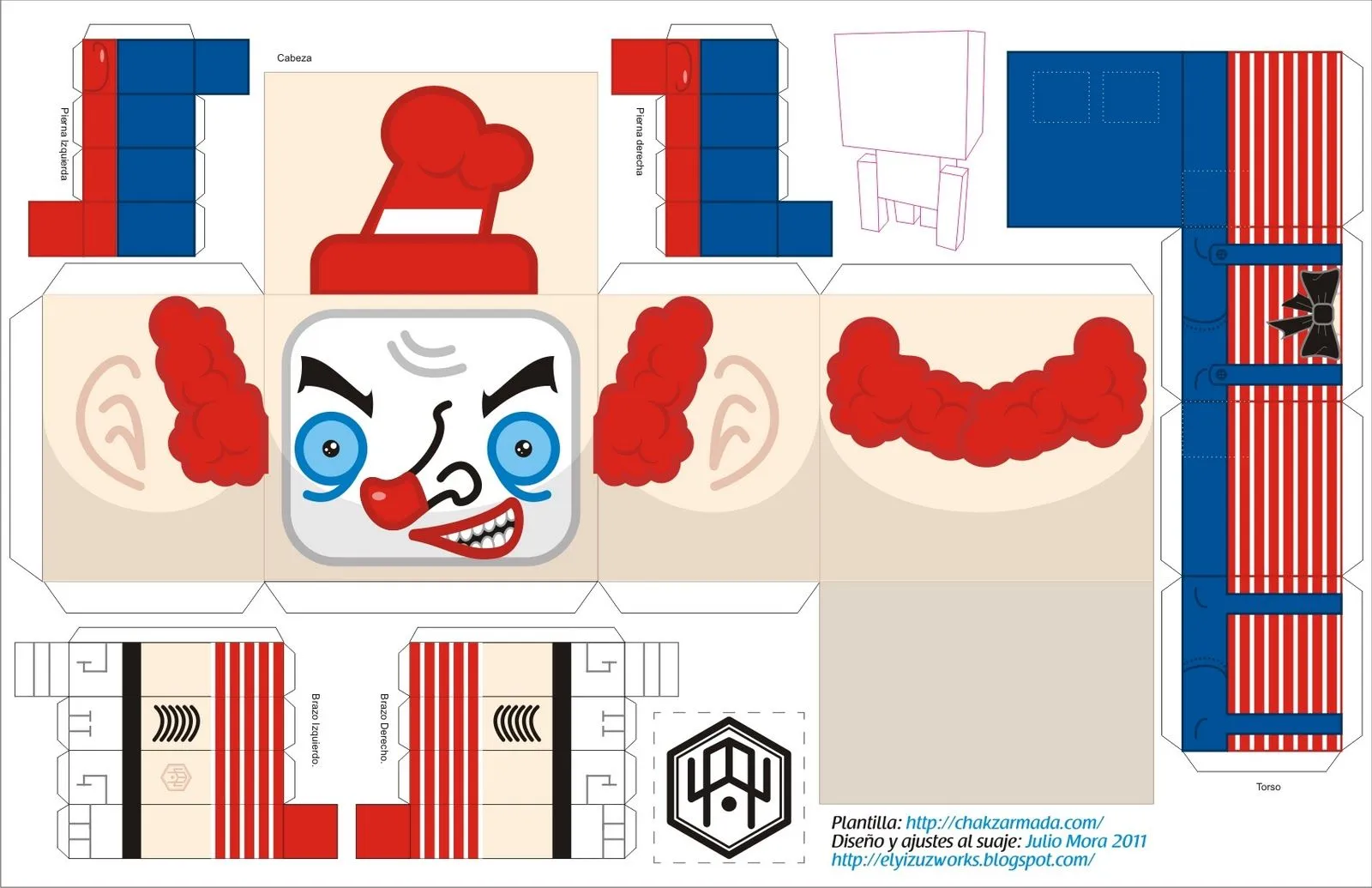 Concurso Custom Paper Toys | El Yizuz Works