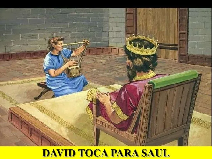 CONF. 1 SAMUEL 16:1-23 (1 S. No. 16) SAMUEL UNGE A DAVID Y DAVID TOCA…