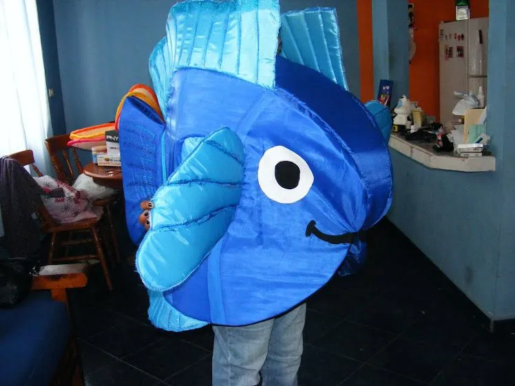 Traje de pescado para un niño con foami - Imagui