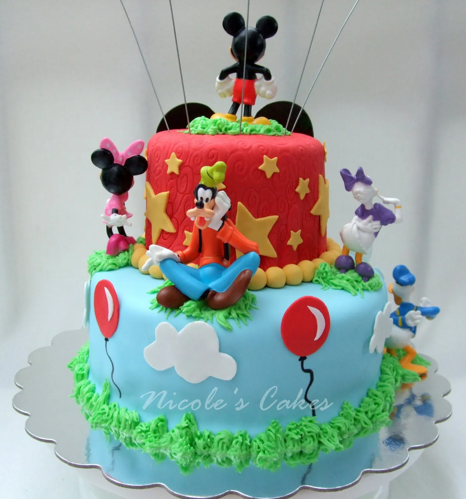 Confections, Cakes & Creations!: Mickey Mouse Clubhouse Cake (