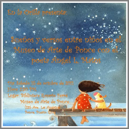 Confesiones: Lectura de poesía para niños “Entre sueños y versos ...